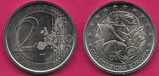 ITALY 2 EURO 2005 UNC 1 YEAR