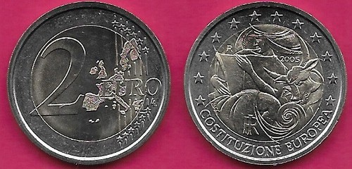Italy euro 2005 unc year - euro,